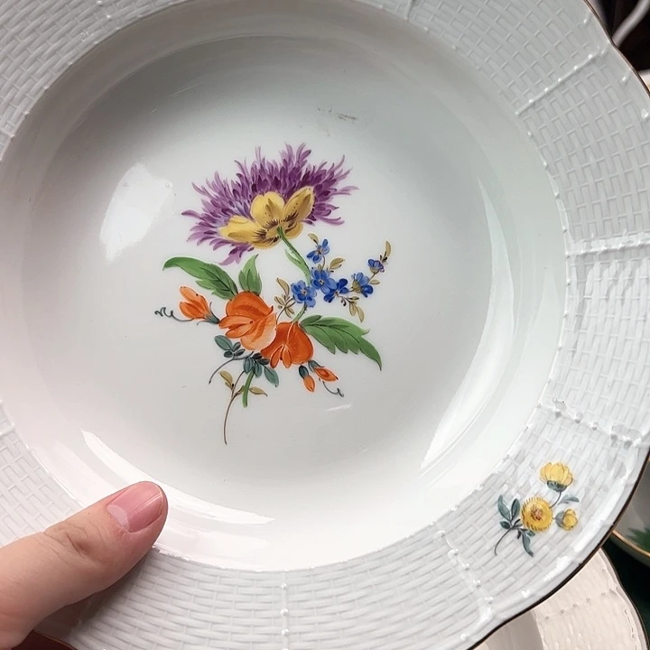 梅森二等花卉23.5深盘