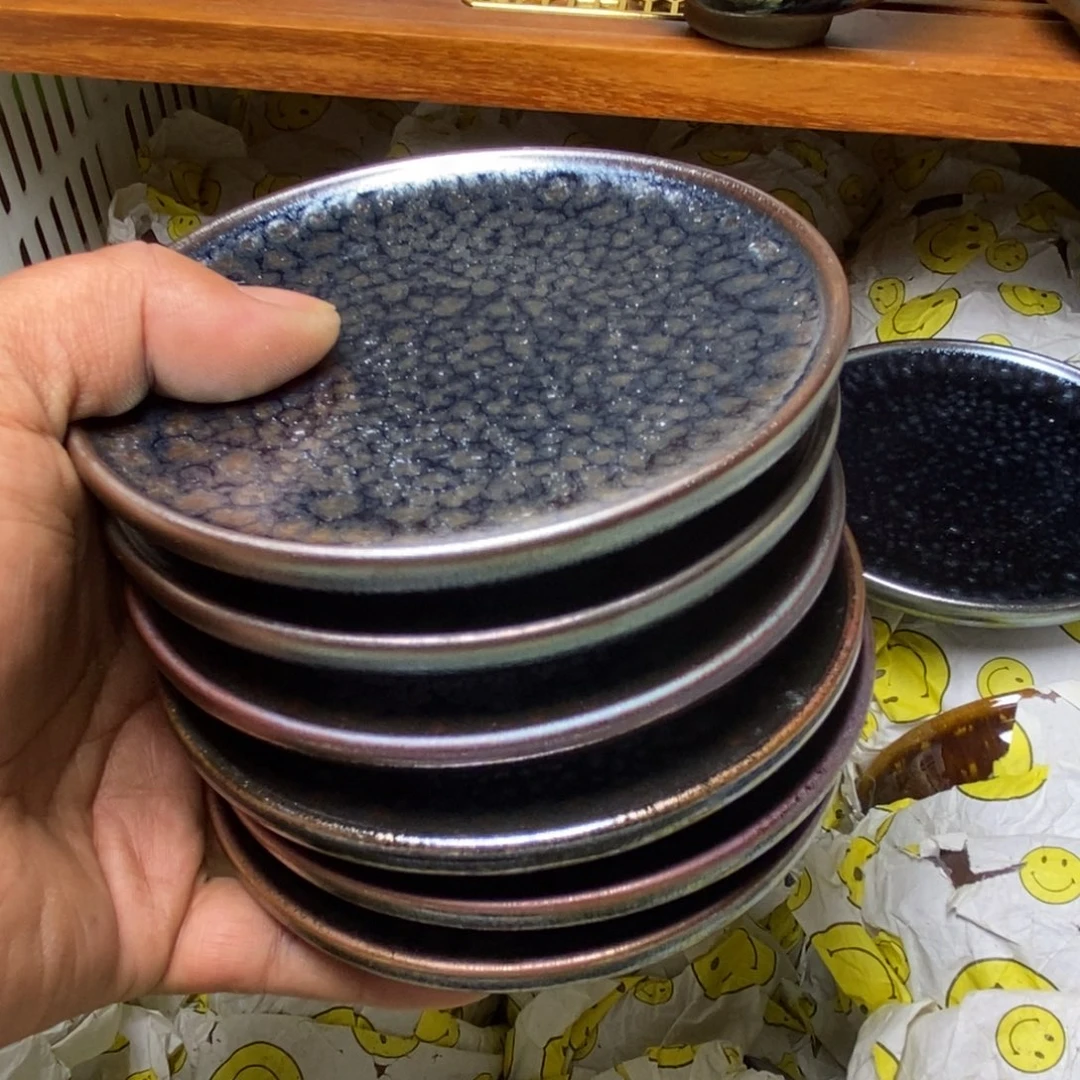 茶盏心*灵建盏喝茶主人杯茶杯