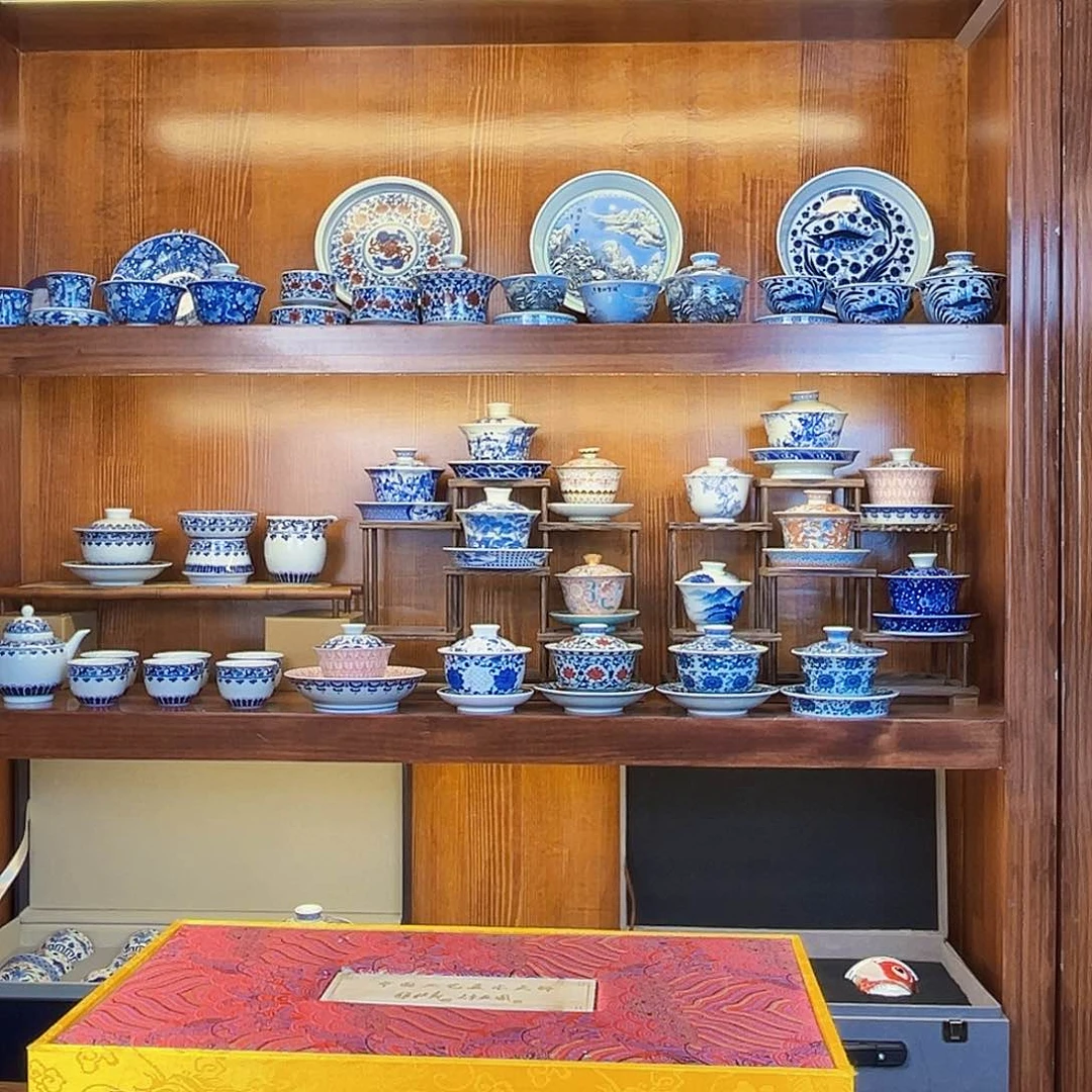 向****看名人名作富贵牡丹五件套