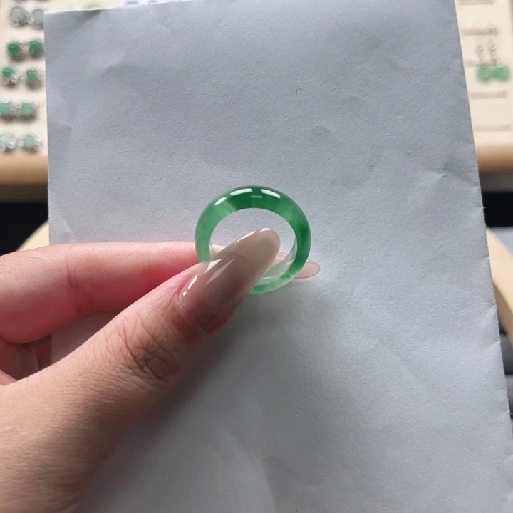 石英质玉未镶嵌戒圈