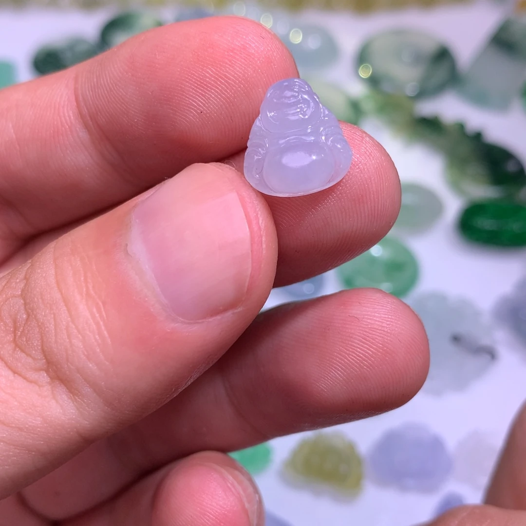 定制翡翠未镶嵌毛货