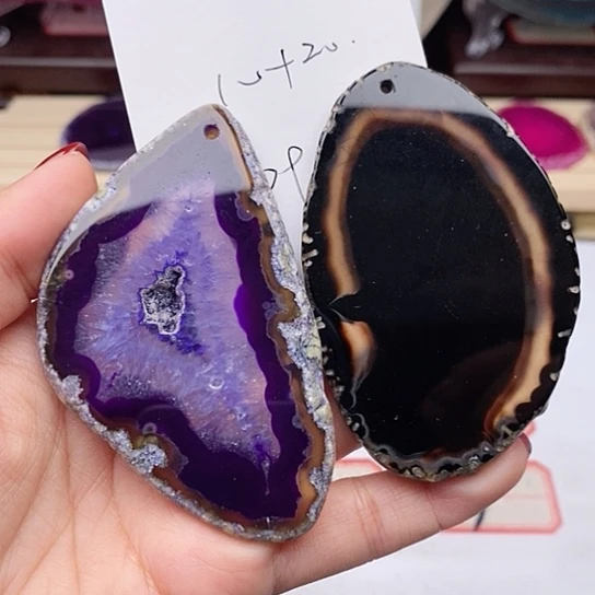 玛瑙/玉髓颈饰未镶嵌s****5