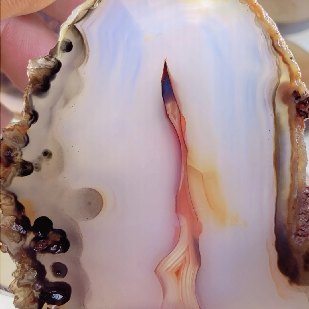 【闪购商品】玛瑙/玉髓颈饰未镶嵌爱*