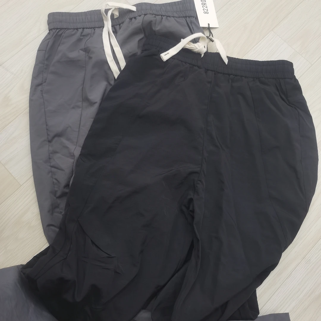 夏季新款锦棉速干冰感工装直筒裤15