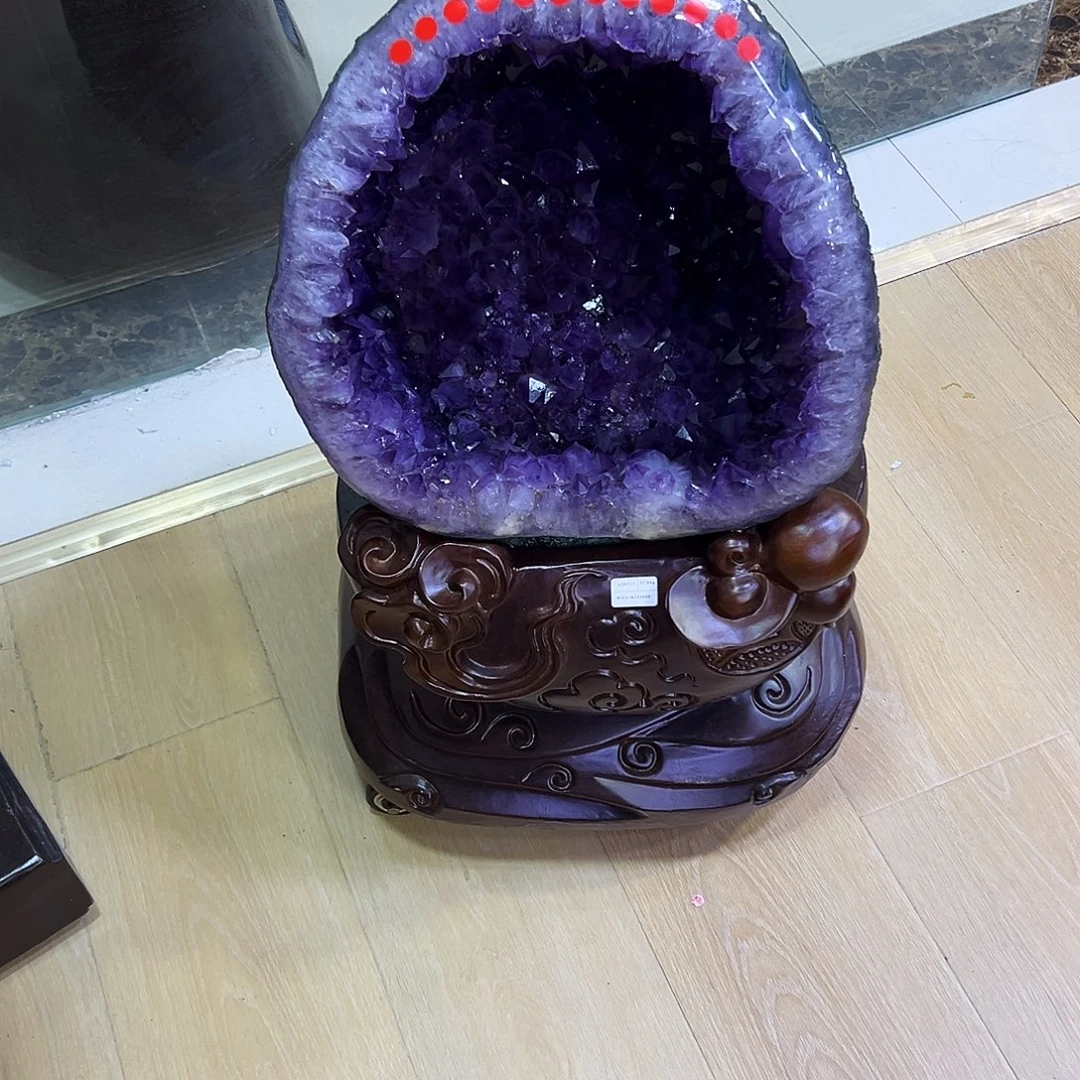 紫晶未镶嵌大型摆件（非配饰）