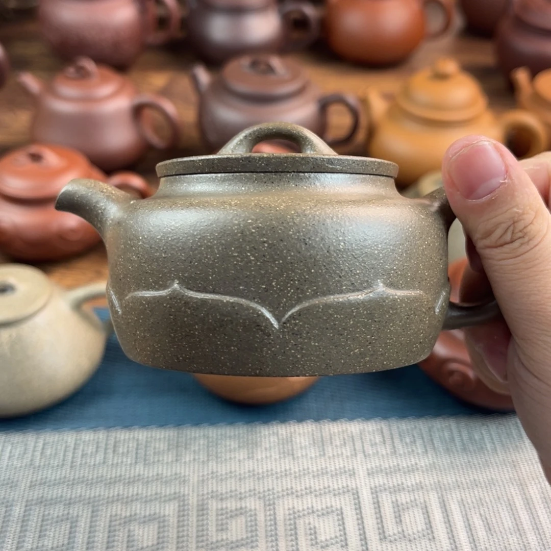 谜***海茶壶紫砂手工制作工艺精湛