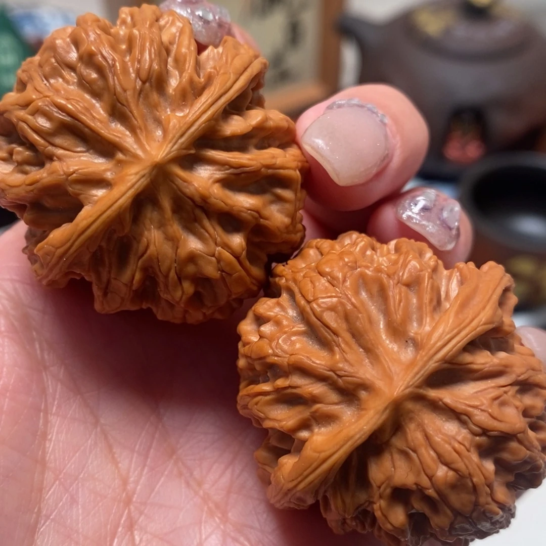 把件文玩核桃39尺寸苹果园