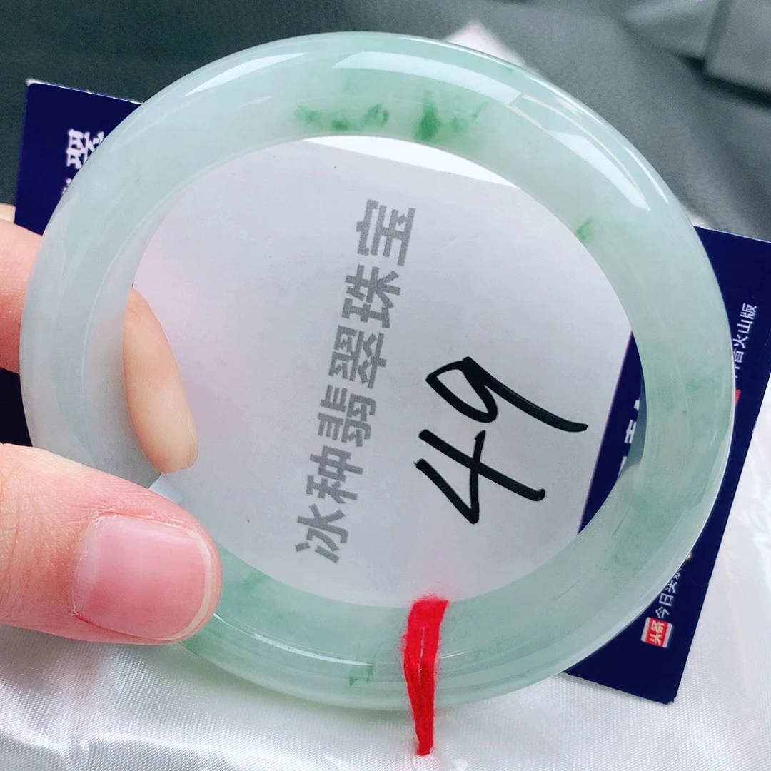 翡翠未镶嵌手镯缅甸天然a货翡翠手镯