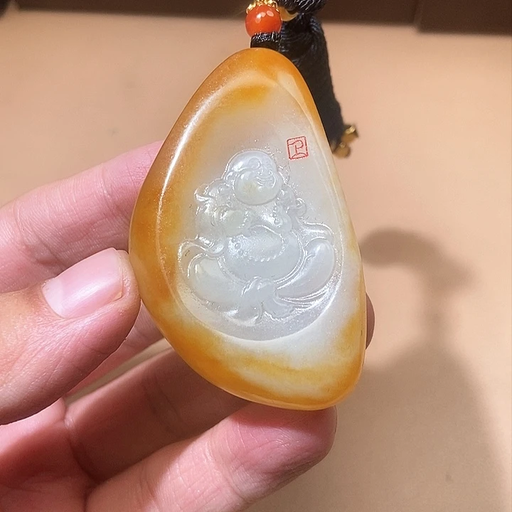 和田玉颈饰未镶嵌HX