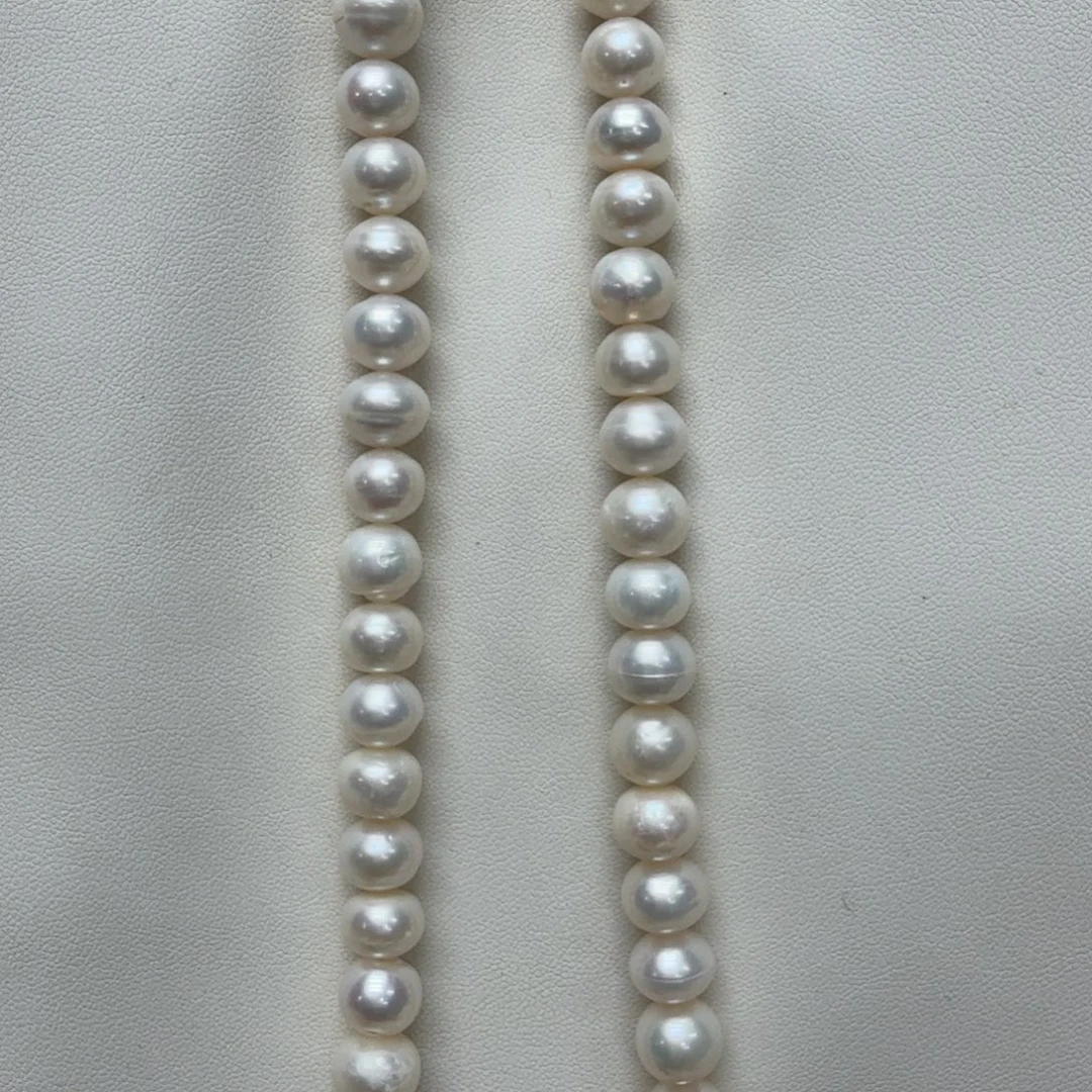 合金淡水珍珠颈饰10036