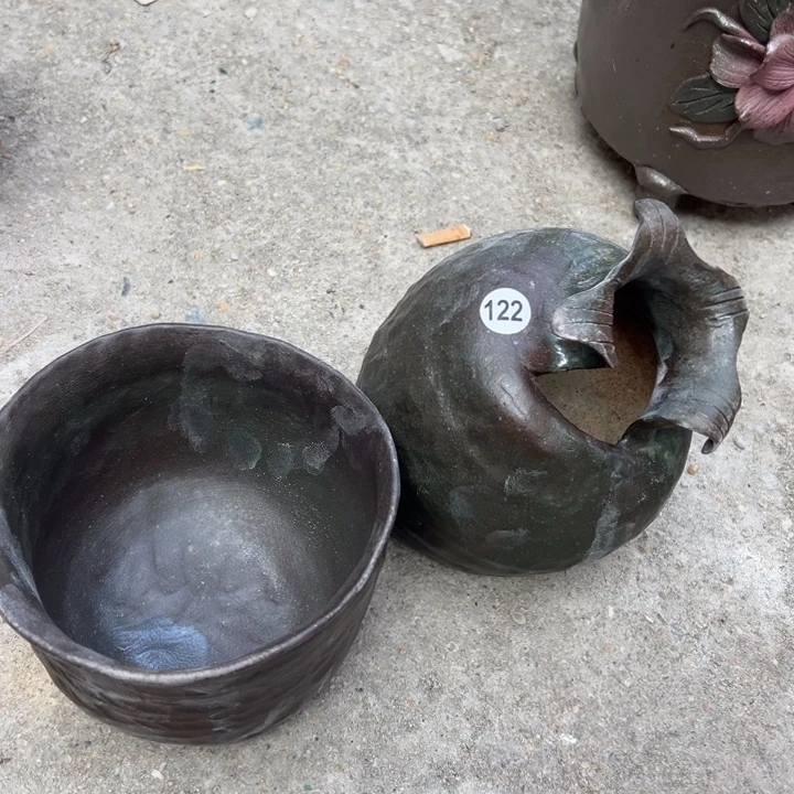 盘懿树日式手捏餐具茶具