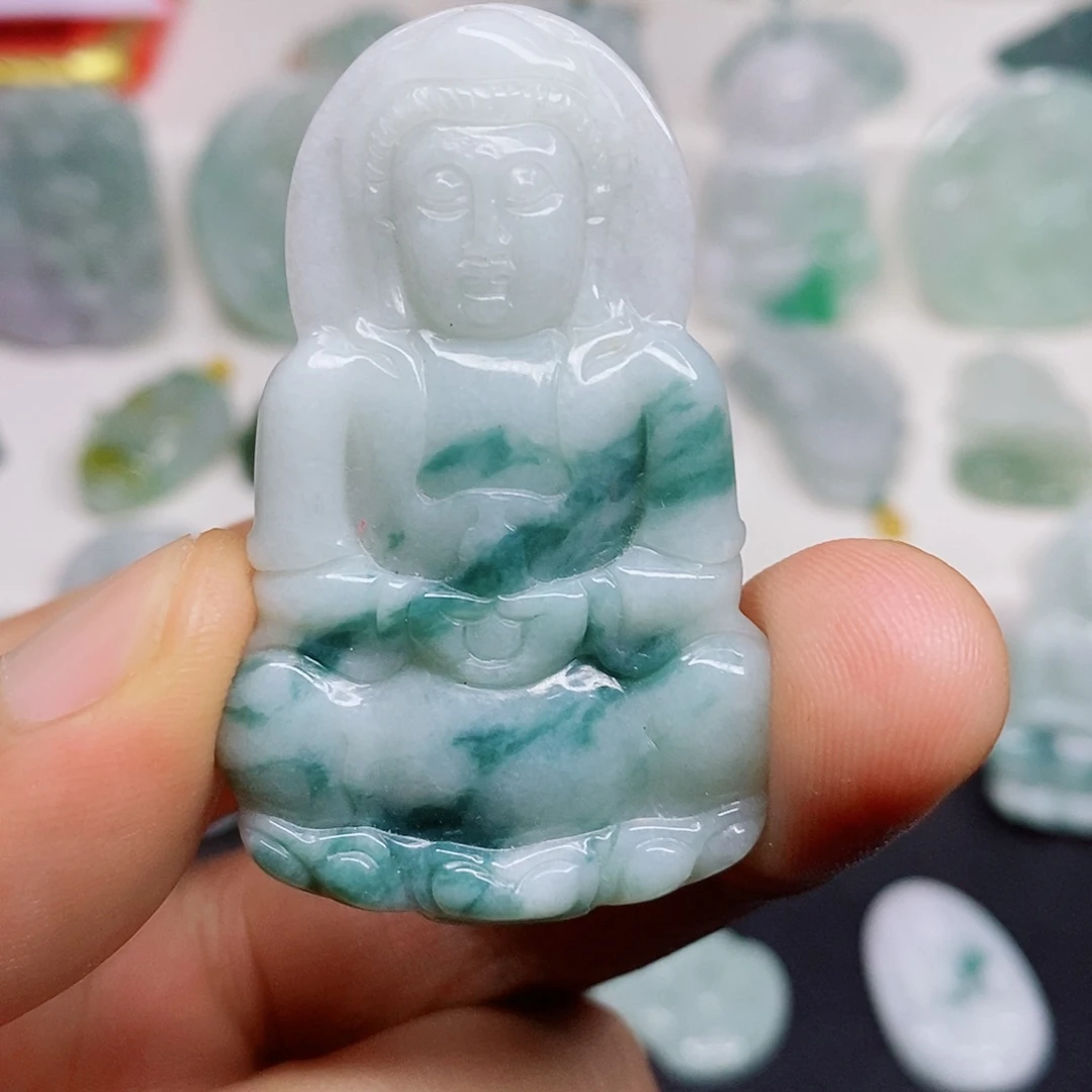 颈饰未镶嵌翡翠吊坠