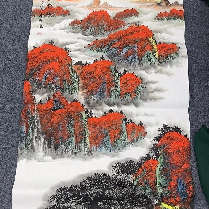 国画手绘国画大捡漏！