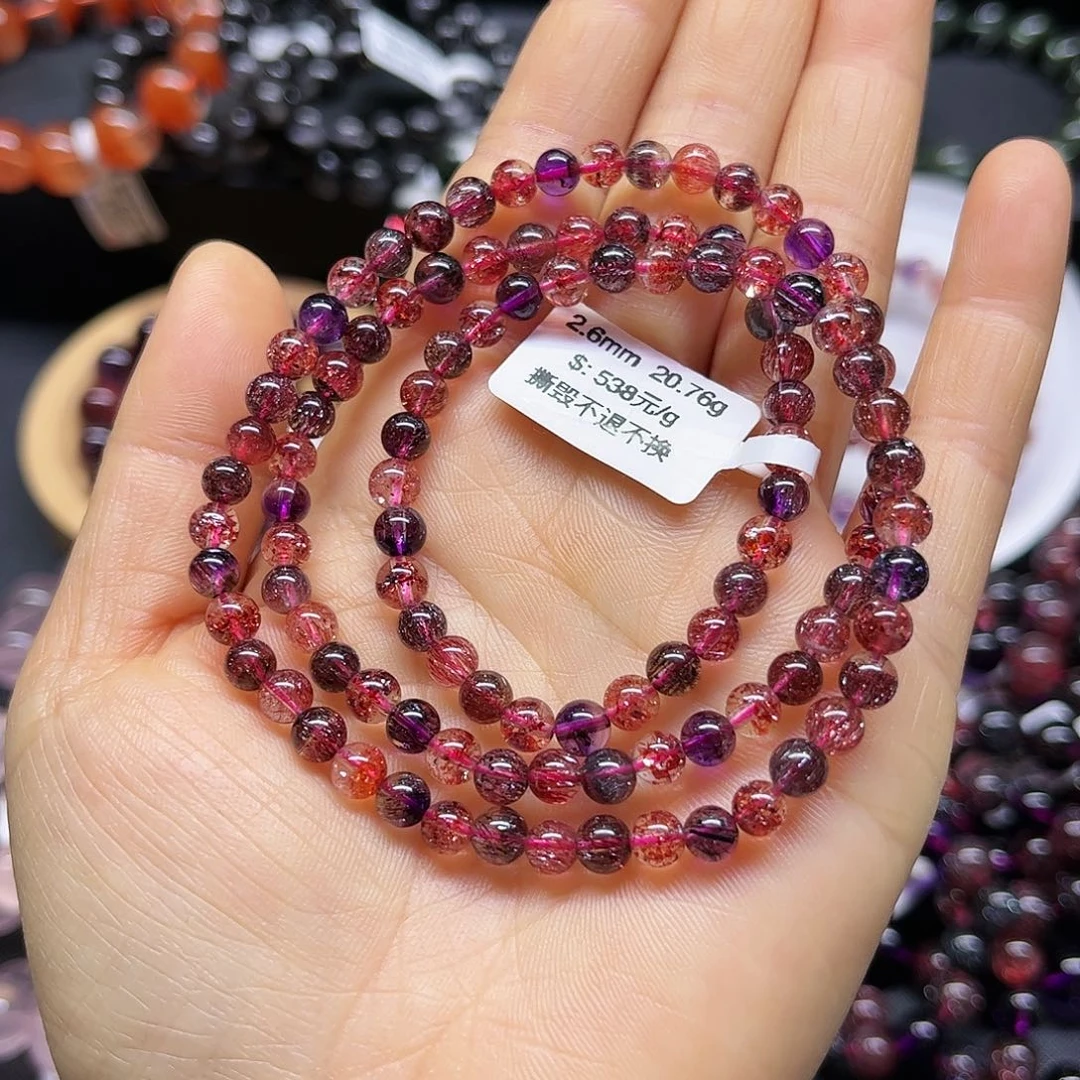 水晶手链未镶嵌天然水晶