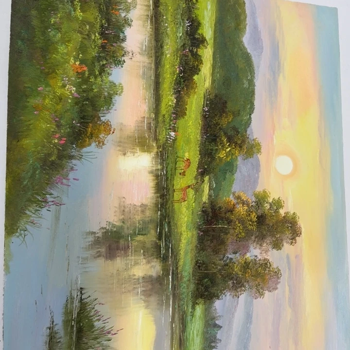 油画你在我心中是