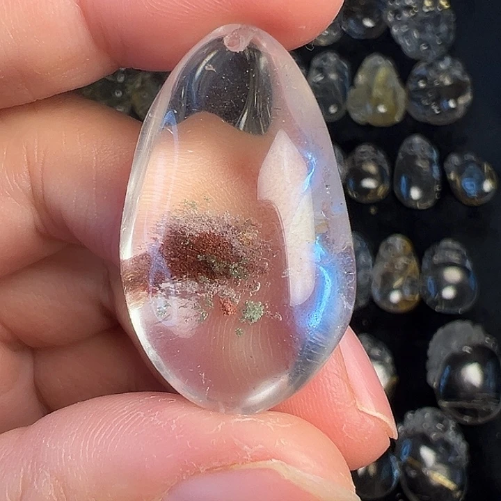 天然幽灵吊坠一个