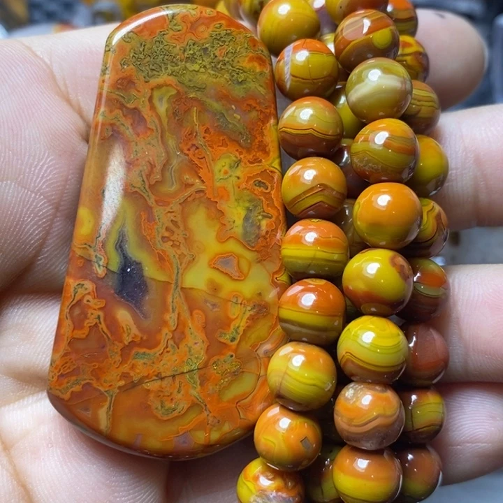 玛瑙/玉髓颈饰未镶嵌一****7