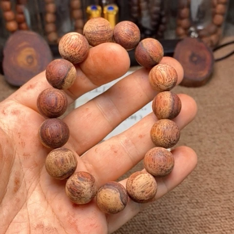 藤类A35降真香彩虹油1.5圆珠