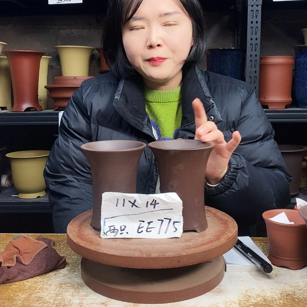 紫砂紫砂花盆一只EE775