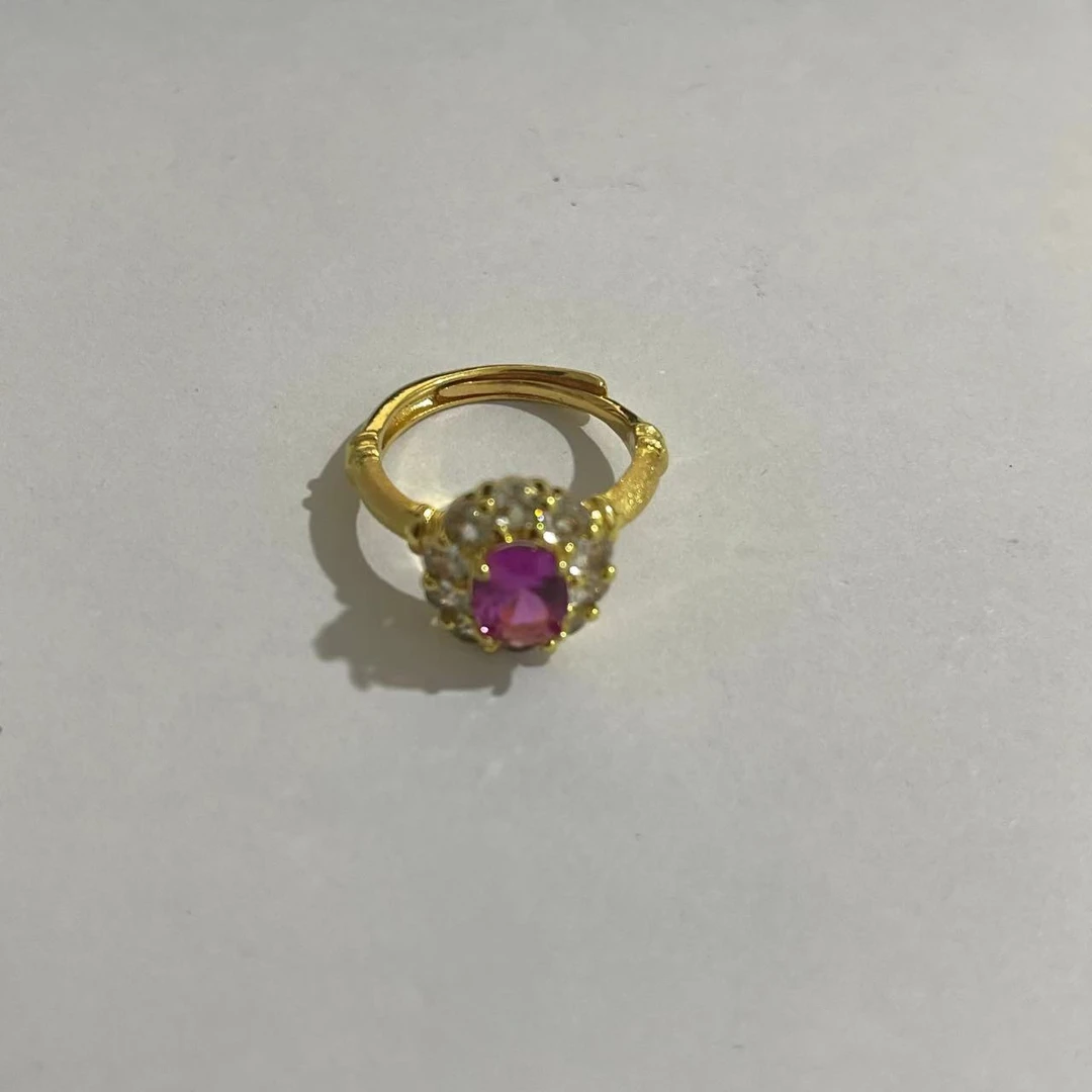 臻选戒指 经典百搭设计金色戒指DA131