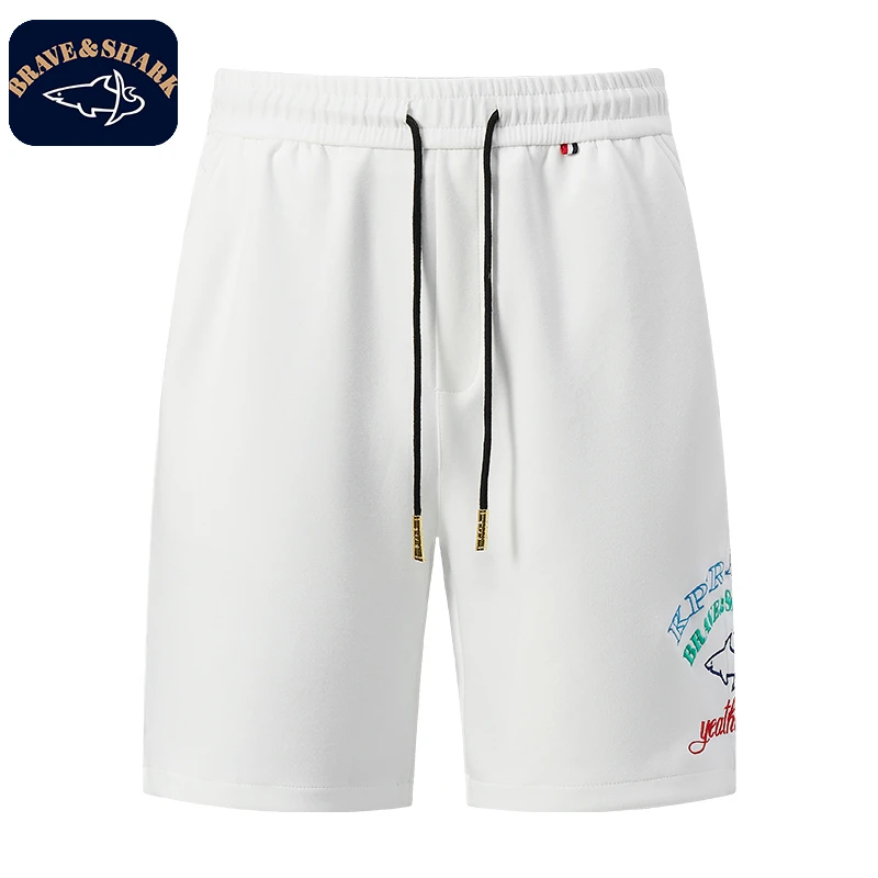 BRAVE&SHARK/勇士鲨鱼男士运动裤沙滩裤薄款短裤5507