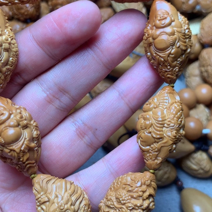 橄榄核手串/手链头一次