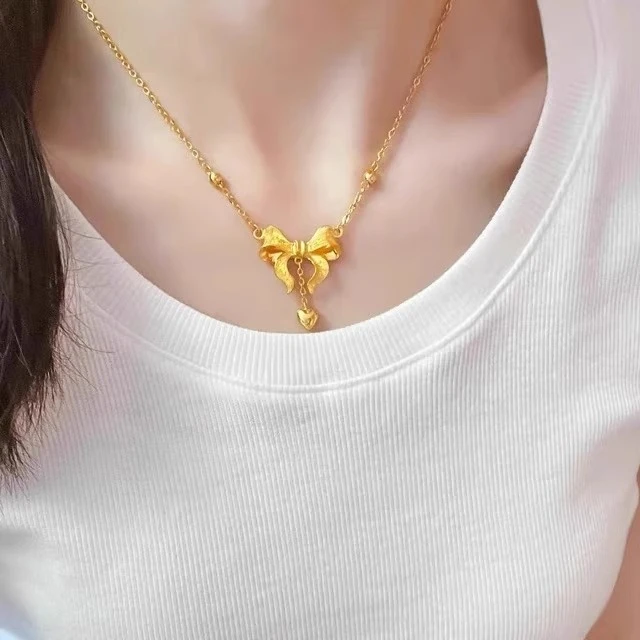 非遗古法在逃公主流苏项链时尚百搭