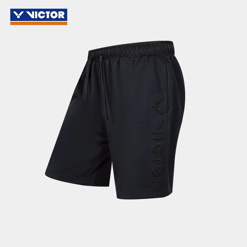 VICTOR/威克多羽毛球服男女款清爽舒适运动裤休闲短裤R-55202