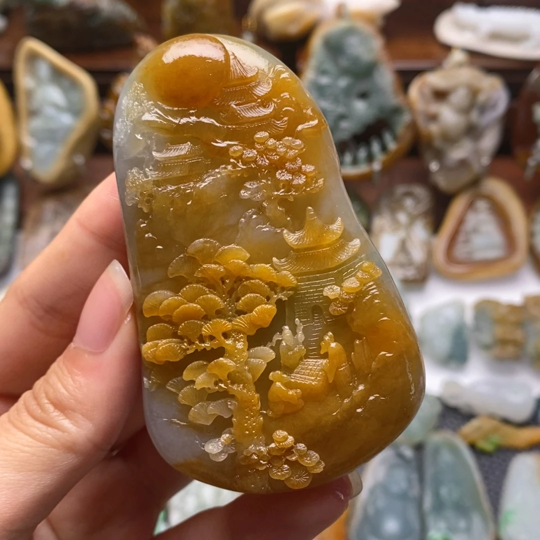 定制翡翠未镶嵌翡翠