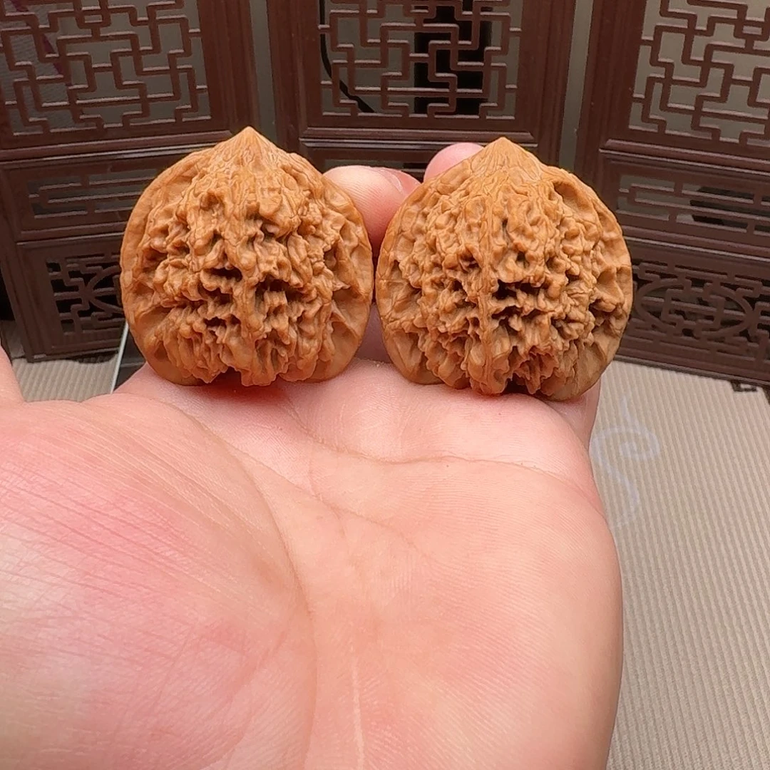 把件文玩核桃44.5尺满天星