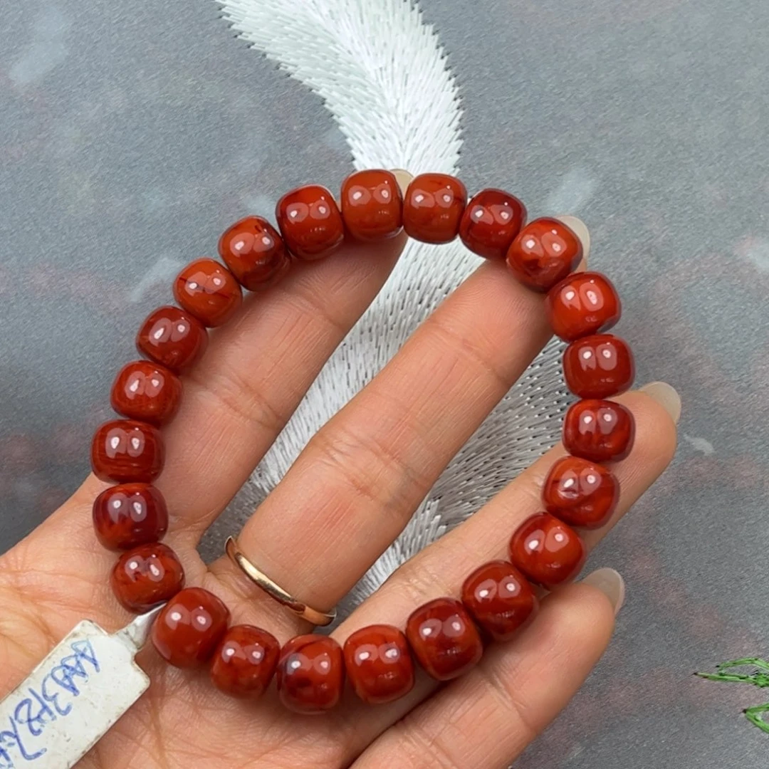 南红玛瑙未镶嵌手串