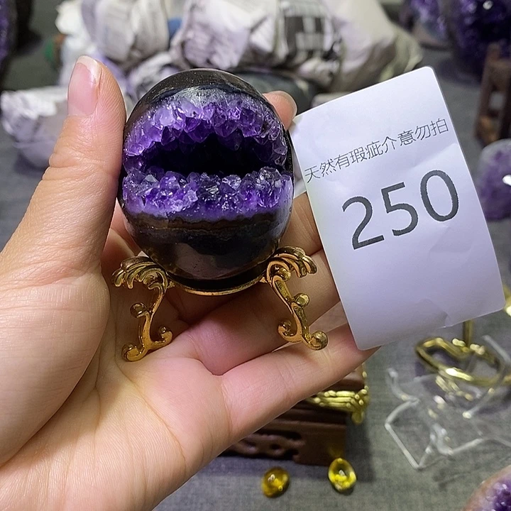 未镶嵌珠宝半成品紫晶