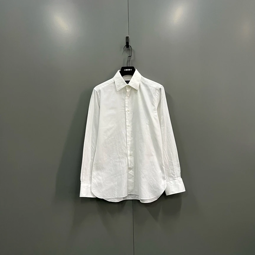 99新 ZEGNA （ll）杰尼亚 白色衬衫 40码/611019