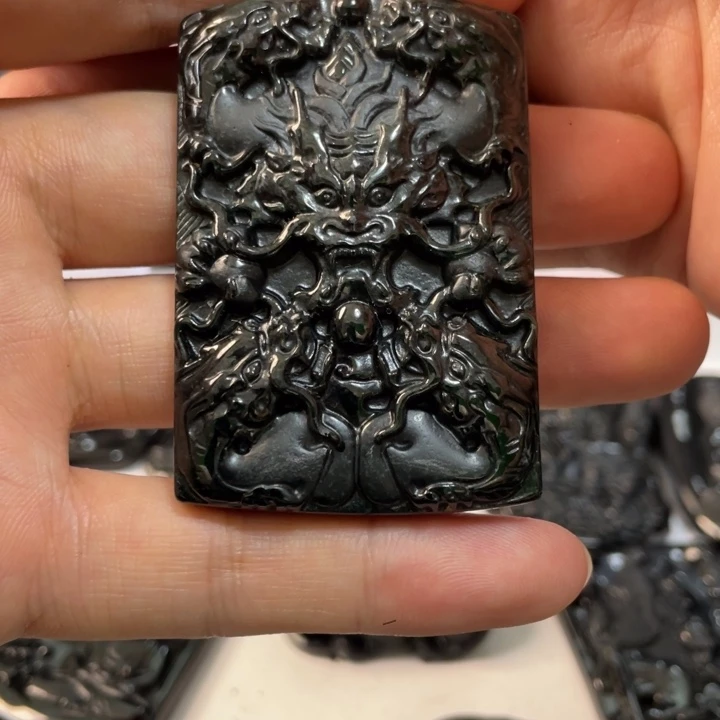 翡翠未镶嵌吊坠(不含链)6