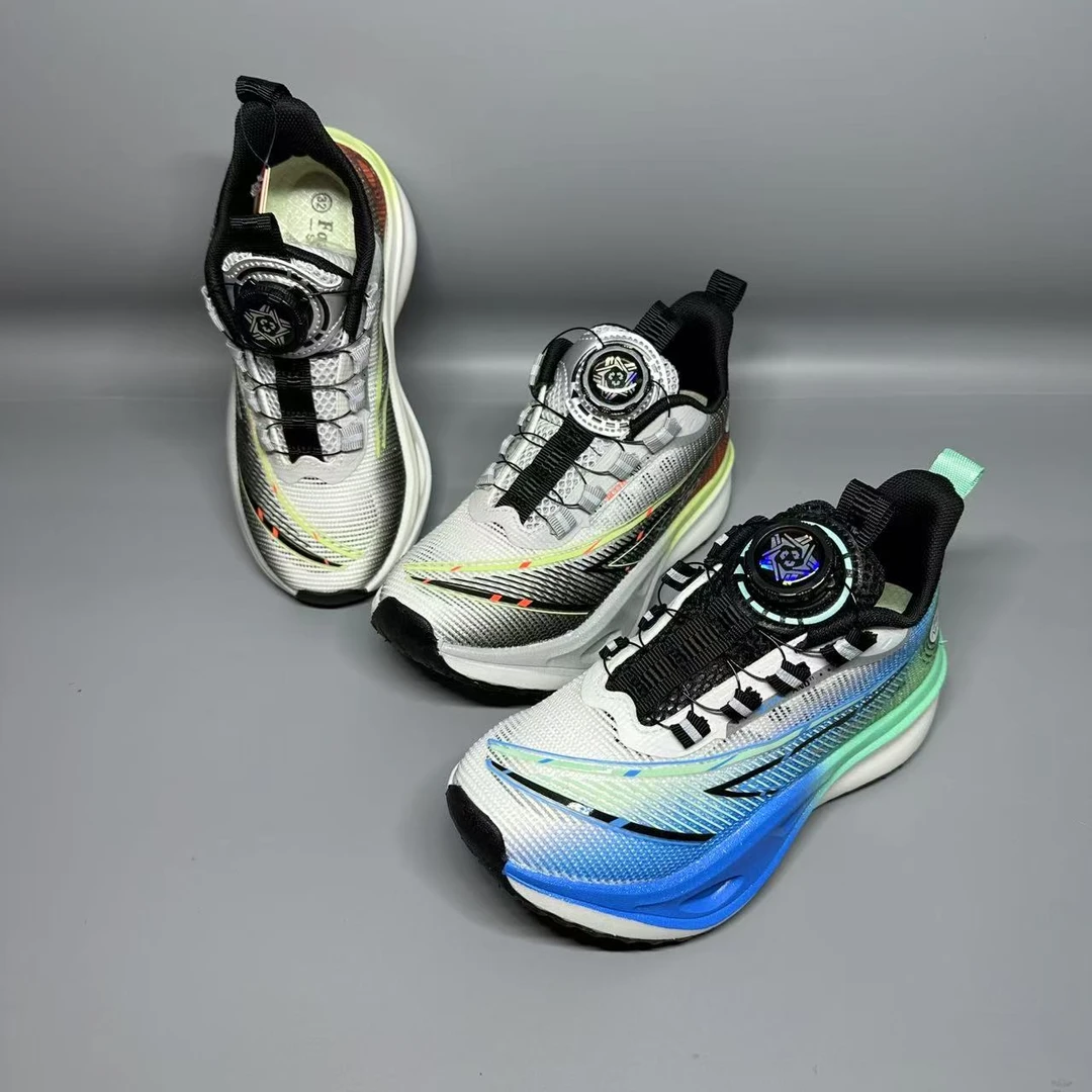 79901/89901儿童单网旋转扣童鞋休闲鞋百搭时尚男童女童运动鞋32-