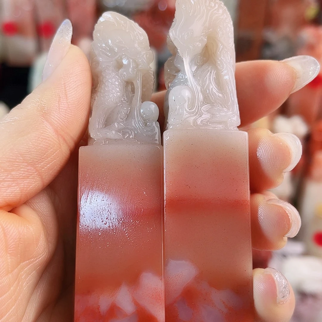 寿山石印石罖*定制的