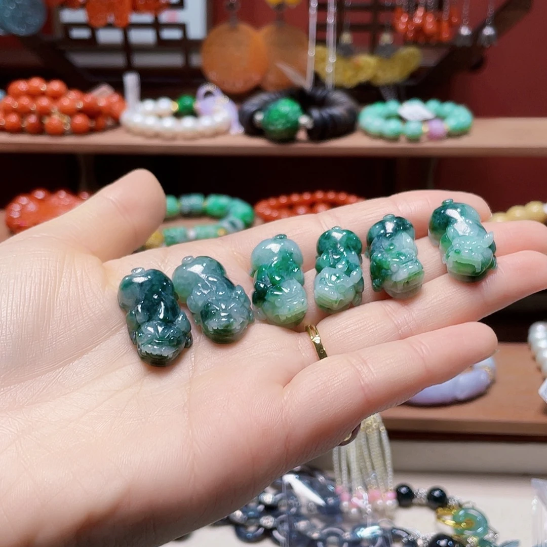 翡翠未镶嵌手链饰品