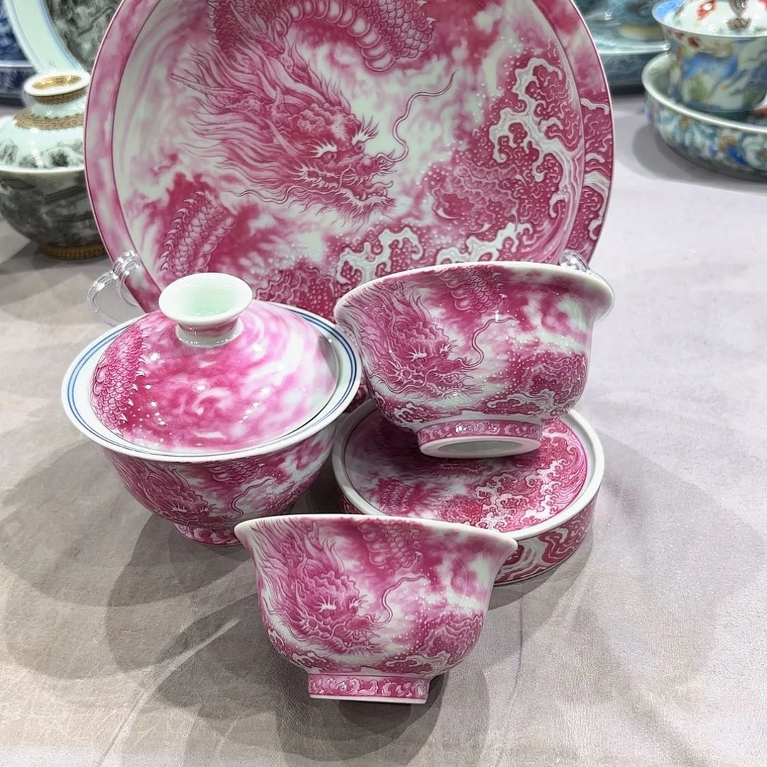 瓷片景德镇瓷器精品展示