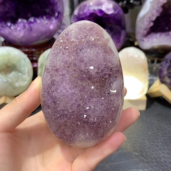未镶嵌珠宝半成品紫晶