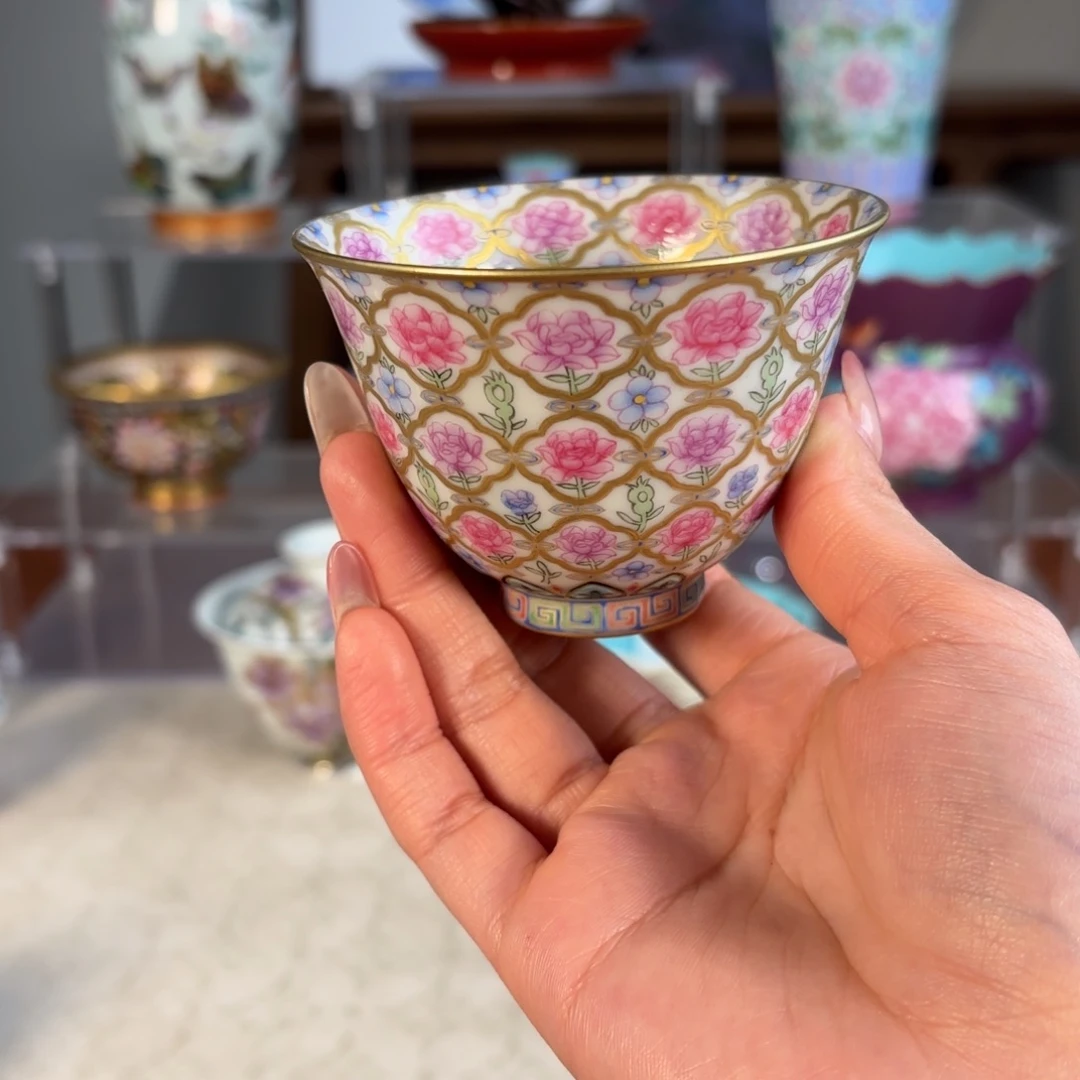 纯手工手绘 高端茶器
