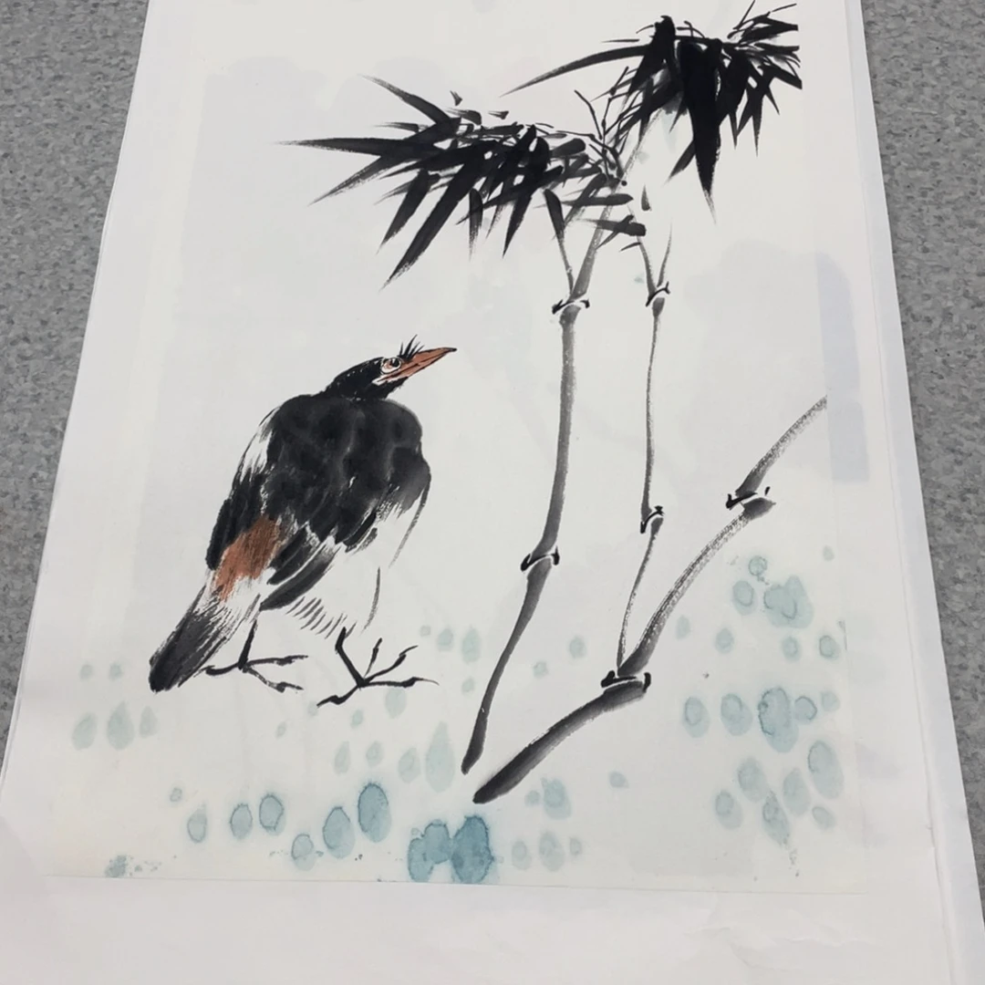 国画2平尺国画作品