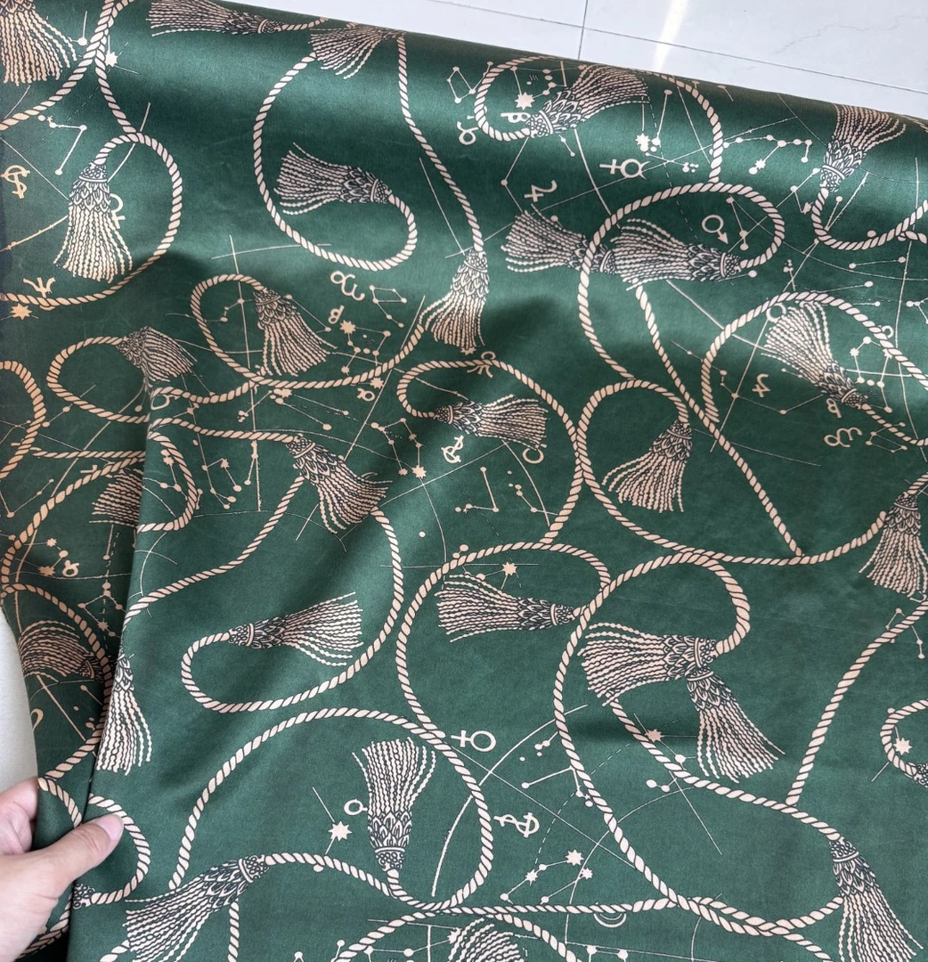 卓艺香云纱丝绸桑蚕丝面料