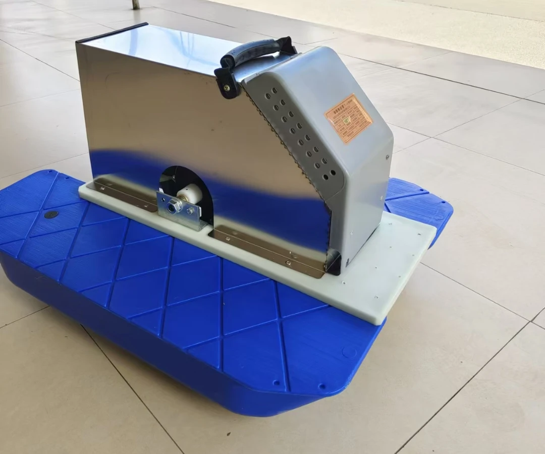 48V630电动推进器船用推进器虾蟹塘大功率自浮式明轮拨水