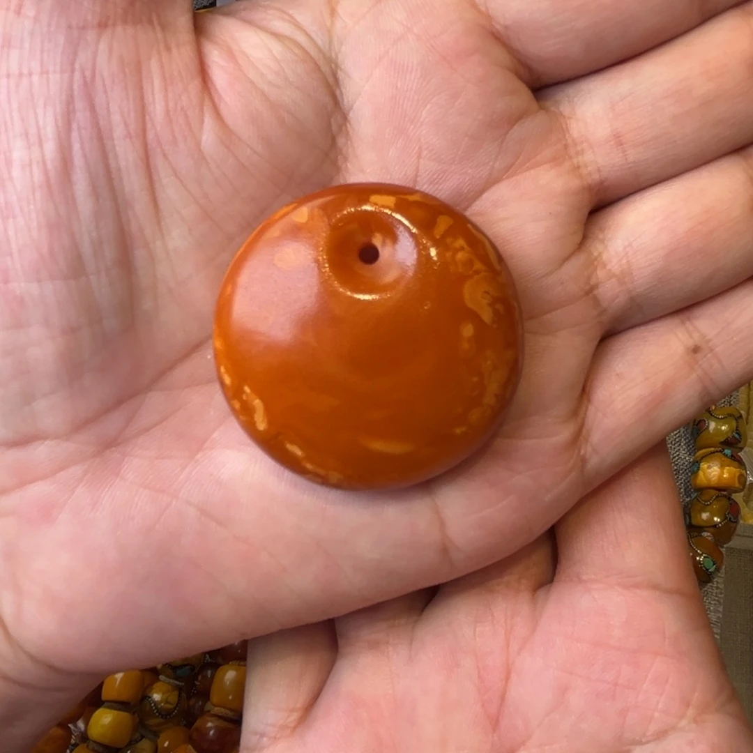 未镶嵌吊坠(不含链)琥珀