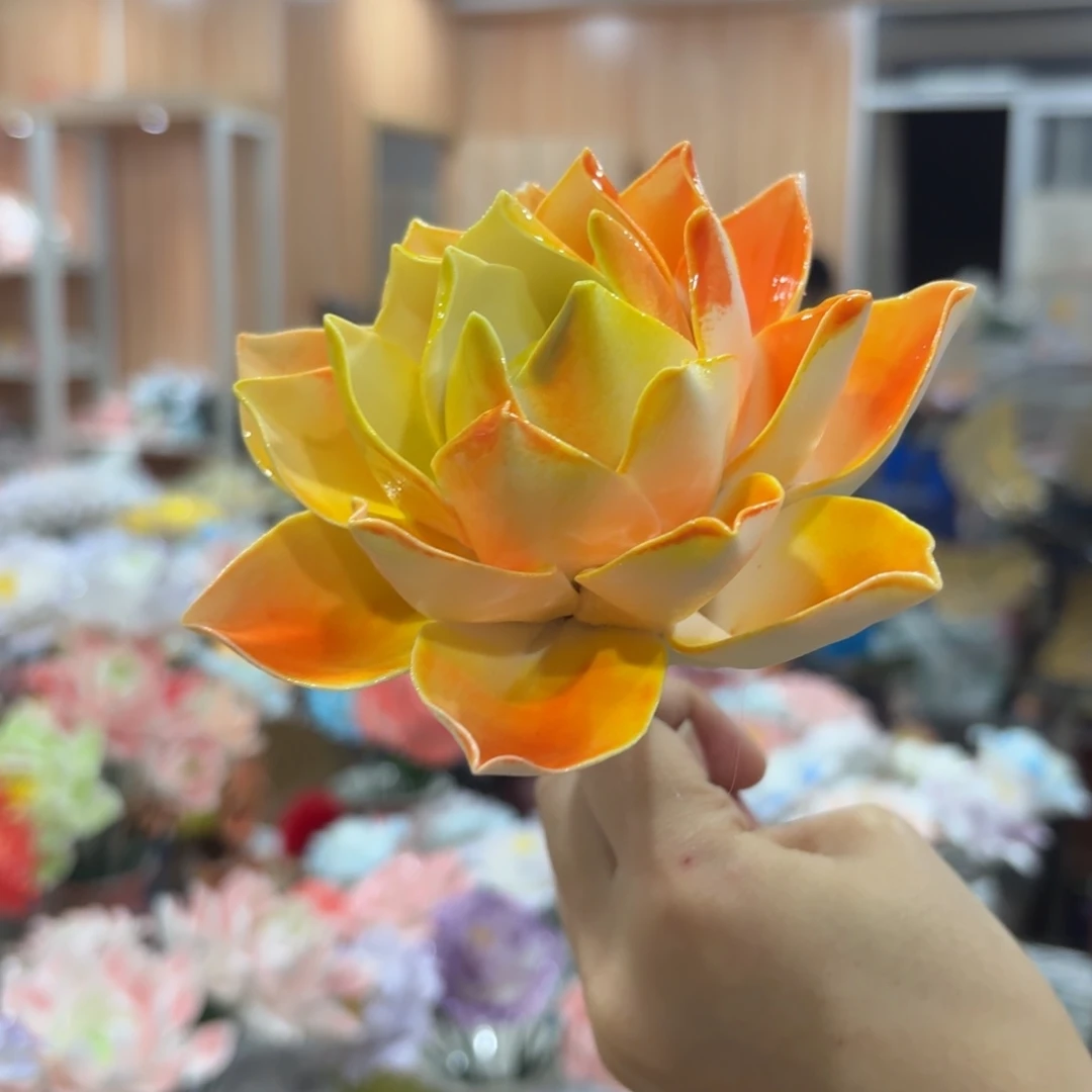 陶瓷花，拍满20发货，退款拉黑