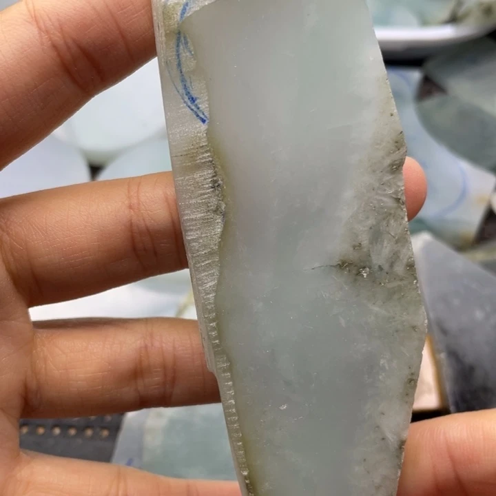 定制翡翠未镶嵌片料定制不退不换