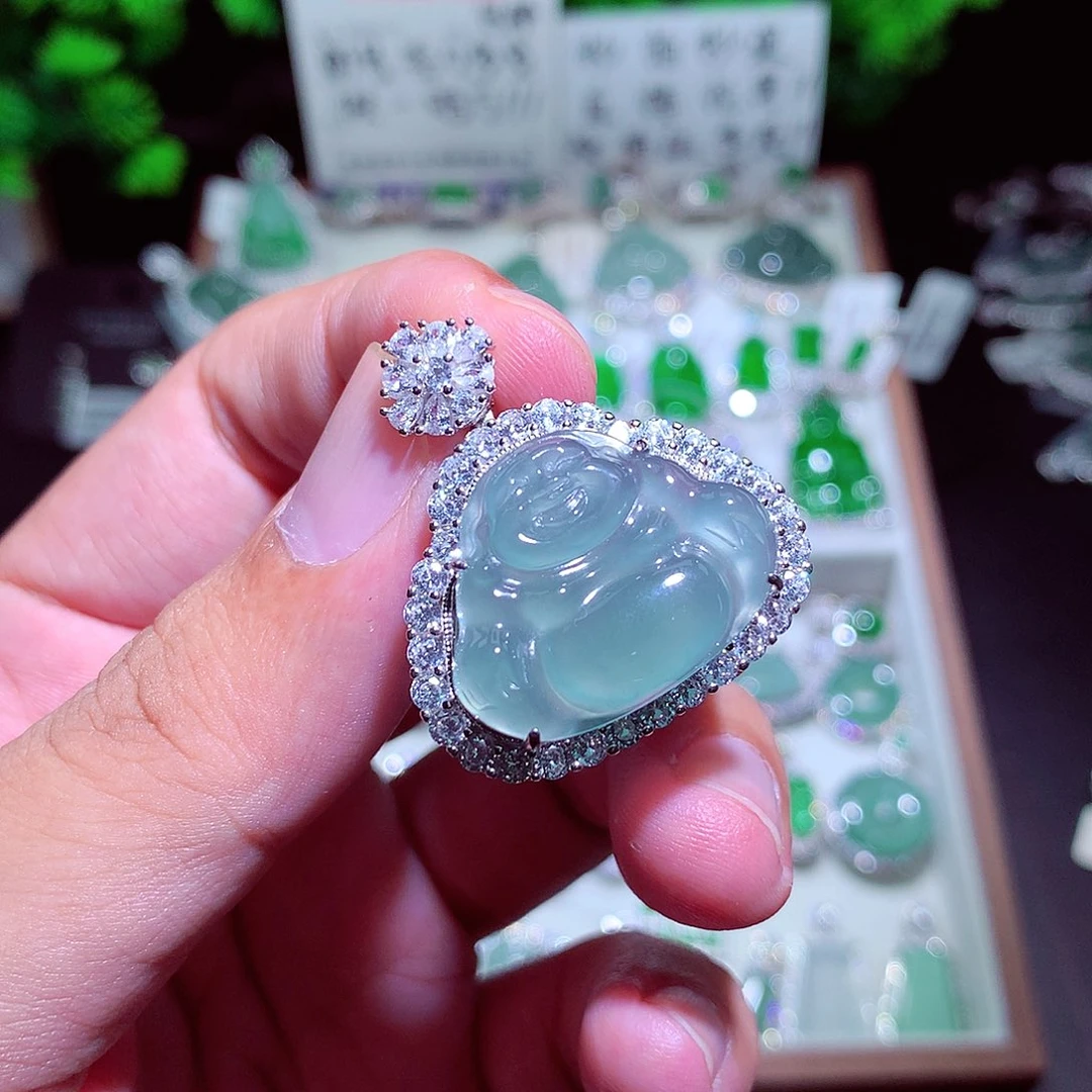 颈饰未镶嵌翡翠翡翠