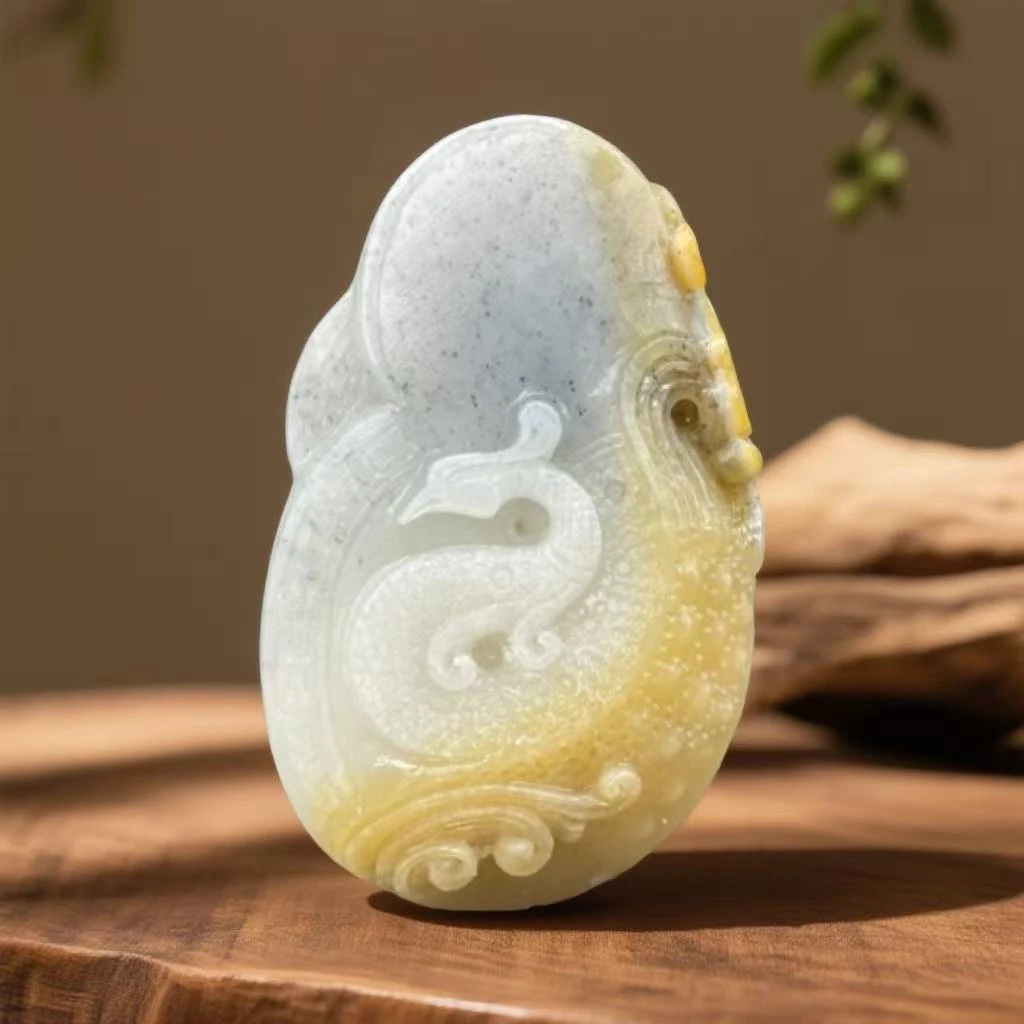 B402 和田玉吊坠 LY776315136