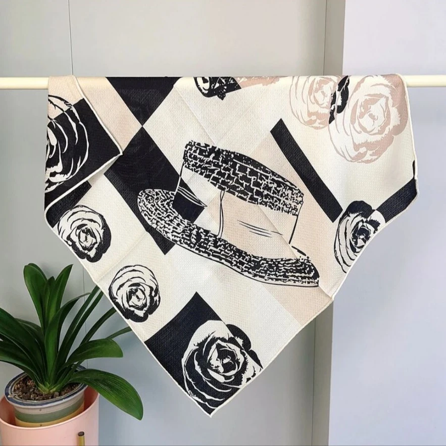 潇潇特制 玫瑰礼帽 时尚搭配百搭