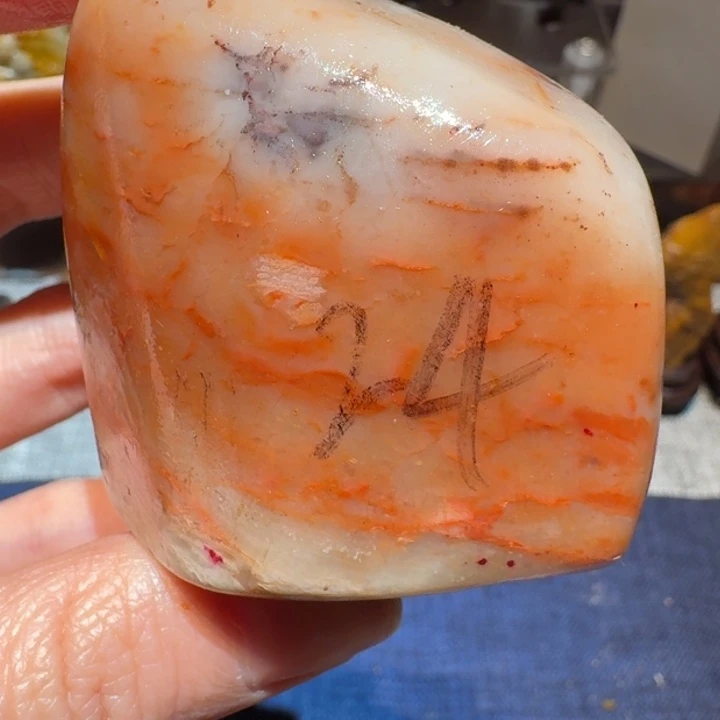 寿山石水***人寿山石石头